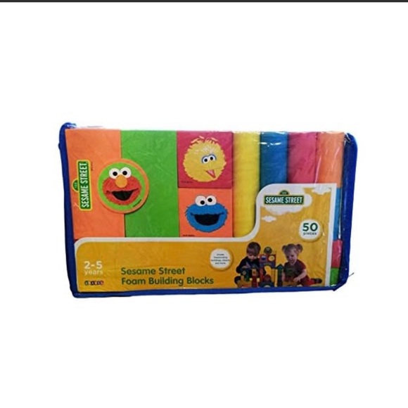 Sesame Street Foam Building Blocks for kids - Picture 1 of 3